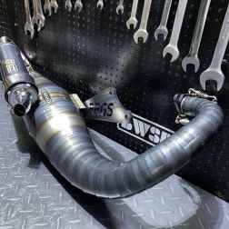 Exhaust pipe DIO50 JISO for 135cc - 180cc modification - pictures 1 - rights to use Tunescoot