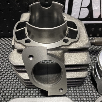 Big bore kit 125cc for DIO50 by BWSP air cooling 54.5mm cylinder  - pictures 4 - rights to use Tunescoot Big bore kit 125cc for DIO50 by BWSP air cooling 54.5mm cylinder  - pictures 4 - rights to use Tunescoot