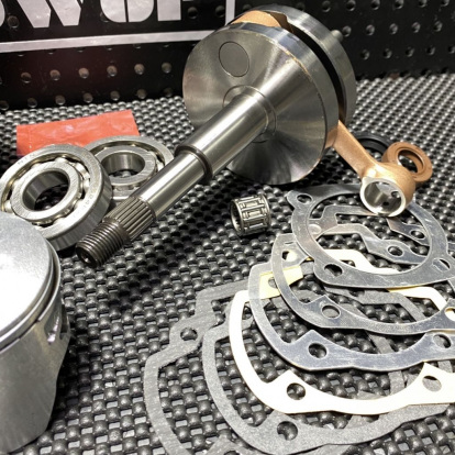 Big bore kit 125cc for DIO50 by BWSP air cooling 54.5mm cylinder  - pictures 9 - rights to use Tunescoot Big bore kit 125cc for DIO50 by BWSP air cooling 54.5mm cylinder  - pictures 9 - rights to use Tunescoot