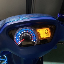 Speedometer for Honda DIO50 AF18 AF25 dio 1 digital gauge - pictures 1 - rights to use Tunescoot