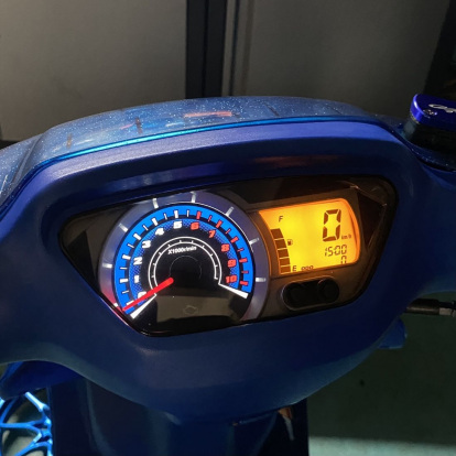 Speedometer for Honda DIO50 AF18 AF25 dio 1 digital gauge  - pictures 1 - rights to use Tunescoot