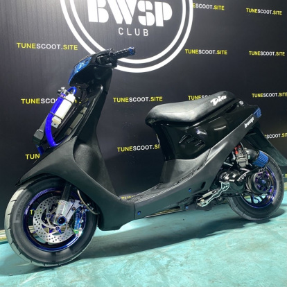 Honda Dio50 scooter Af18 125cc Bwsp black edition  - pictures 1 - rights to use Tunescoot