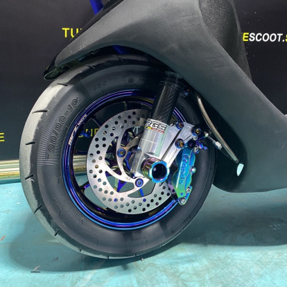 Honda Dio50 scooter Af18 125cc Bwsp black edition  - pictures 15 - rights to use Tunescoot Honda Dio50 scooter Af18 125cc Bwsp black edition  - pictures 15 - rights to use Tunescoot