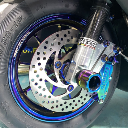 Honda Dio50 scooter Af18 125cc Bwsp black edition  - pictures 16 - rights to use Tunescoot Honda Dio50 scooter Af18 125cc Bwsp black edition  - pictures 16 - rights to use Tunescoot