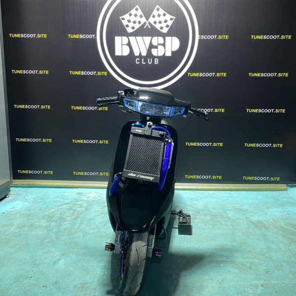 Honda Dio50 scooter Af18 125cc Bwsp black edition  - pictures 32 - rights to use Tunescoot