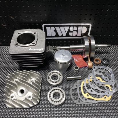 Big bore kit 125cc for DIO50 by BWSP air cooling 54.5mm cylinder - pictures 1 - rights to use Tunescoot