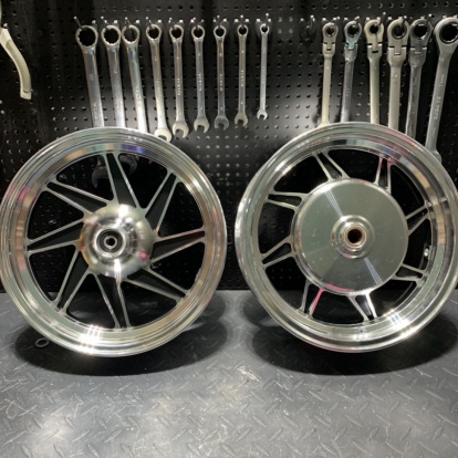 Rims for Bws125 Zuma125 wheels set  - pictures 1 - rights to use Tunescoot
