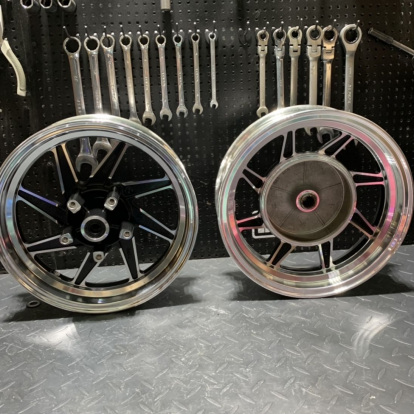 Rims for Bws125 Zuma125 wheels set  - pictures 4 - rights to use Tunescoot