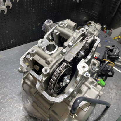 Engine NC250 ZS177 300cc with 4 valves twin camshaft cylinder head and 84mm piston  - pictures 14 - rights to use Tunescoot