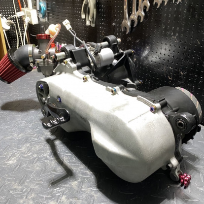 Engine 3WF 110cc for JOG90 sport version  - 5 Engine 3WF 110cc for JOG90 sport version  - 5