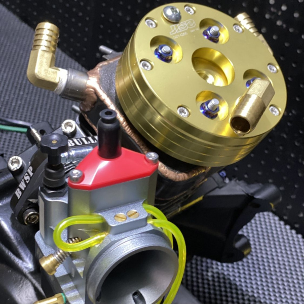 Engine Dio50 af18 130cc liquid water cooling "Black gold"  - 3