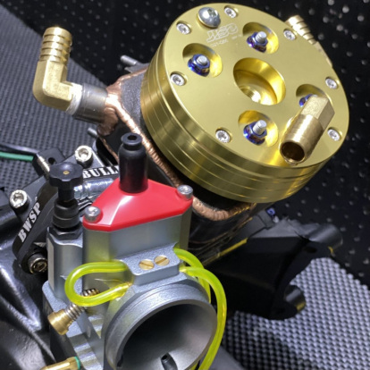 Engine Dio50 af18 130cc liquid water cooling "Black gold"  - 3