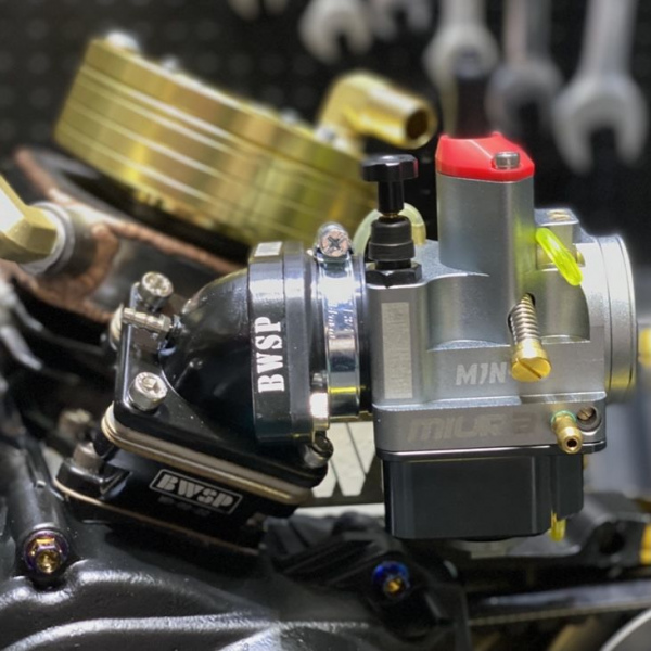 Engine Dio50 af18 130cc liquid water cooling "Black gold"  - 4