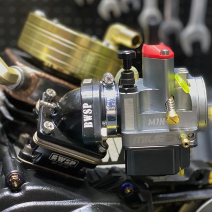 Engine Dio50 af18 130cc liquid water cooling "Black gold"  - 4