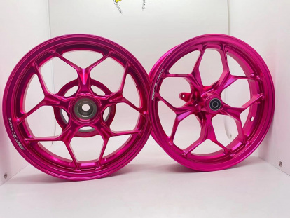 Rims MFZ ATHENA for DIO50 forged aluminum wheels set  - pictures 7 - rights to use Tunescoot