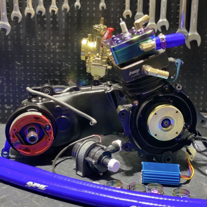 Engine kit 125cc for Dio50 AF18 water cooling "Butterfly"" - 9 Engine kit 125cc for Dio50 AF18 water cooling "Butterfly"" - 9