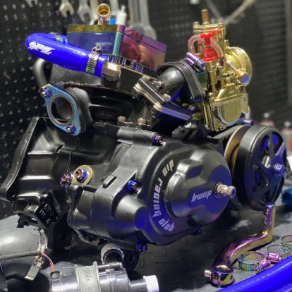 Engine kit 125cc for Dio50 AF18 water cooling "Butterfly"" - 14 Engine kit 125cc for Dio50 AF18 water cooling "Butterfly"" - 14