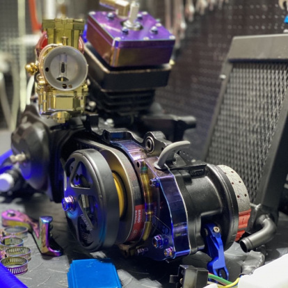 Engine kit 125cc for Dio50 AF18 water cooling "Butterfly"" - 8 Engine kit 125cc for Dio50 AF18 water cooling "Butterfly"" - 8