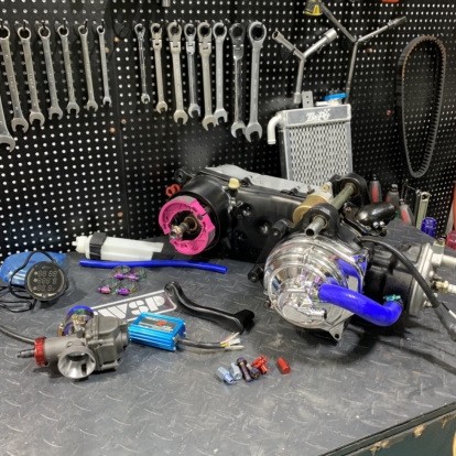 Engine kit Yamaha JOG 110cc water cooling full complete plug and play set  - pictures 2 - rights to use Tunescoot Engine kit Yamaha JOG 110cc water cooling full complete plug and play set  - pictures 2 - rights to use Tunescoot