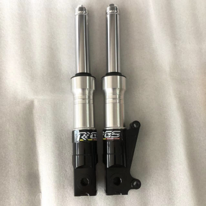 Front forks 300mm Dio50 Jiso absorbers lowest version - pictures 1 - rights to use Tunescoot