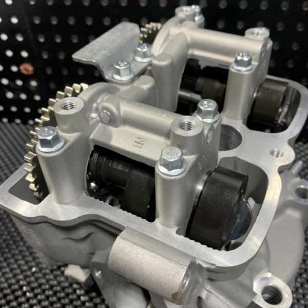 Cylinder head NC250 twin cam Zongshen 177 - pictures 13 - rights to use Tunescoot