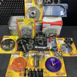 Big bore kit 80cc for DIO50 with full transmission set JISO - pictures 1 - rights to use Tunescoot