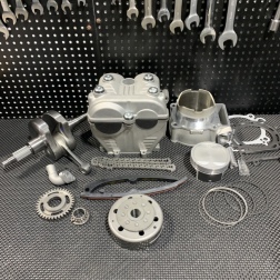 Big bore kit for NC250 full complete twin cam 300cc ZS177 - pictures 1 - rights to use Tunescoot