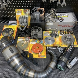 Big bore kit 125cc for DIO50 AF18 air cooling kick start version with 28mm manifold and light clutch - pictures 1 - rights to u