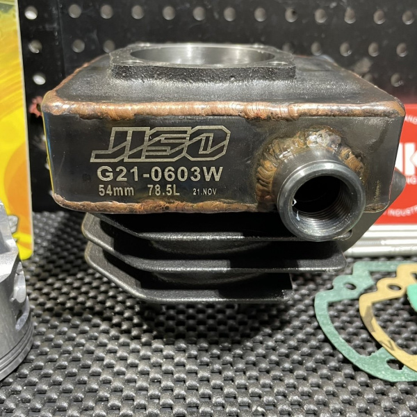 Big bore kit 125cc for DIO50 Af18 JISO water cooling cylinder 54mm forged crankshaft 53.4mm - pictures 7 - rights to use Tunesc