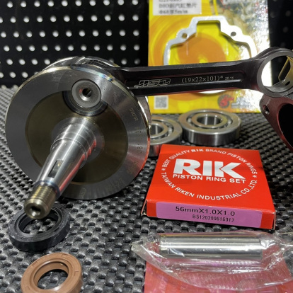 Big bore kit 130cc DIO50 AF18 air cooling JISO 56mm cylinder 55mm crankshaft  - pictures 11 - rights to use Tunescoot Big bore kit 130cc DIO50 AF18 air cooling JISO 56mm cylinder 55mm crankshaft  - pictures 11 - rights to use Tunescoot