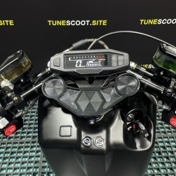 Speedometer for Honda Ruckus with mount - pictures 1 - rights to use Tunescoot