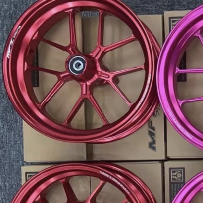 Rims MFZ for Yamaha JOG90 forged wheels set - pictures 1 - rights to use Tunescoot