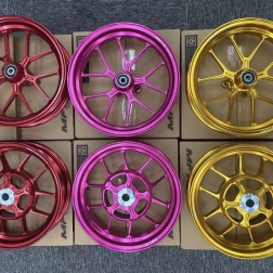 Rims MFZ for Yamaha JOG90 forged wheels set - pictures 1 - rights to use Tunescoot