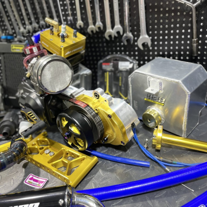 Engine 125cc DIO50 AF18 "GOLDEN BULLET" cnc series water cooling cylinder 54mm crankshaft 52.6mm  - 5 Engine 125cc DIO50 AF18 "GOLDEN BULLET" cnc series water cooling cylinder 54mm crankshaft 52.6mm  - 5