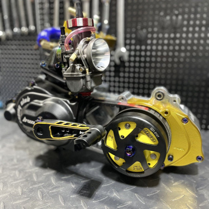 Engine 125cc DIO50 AF18 "GOLDEN BULLET" cnc series water cooling cylinder 54mm crankshaft 52.6mm  - 6 Engine 125cc DIO50 AF18 "GOLDEN BULLET" cnc series water cooling cylinder 54mm crankshaft 52.6mm  - 6