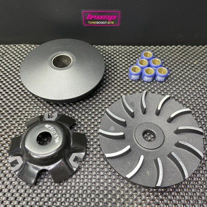 Forged variator kit for Ruckus Gy6-150 with 115mm drive face  - pictures 1 - rights to use Tunescoot