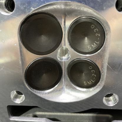 Cylinder head EX28/IN30 BWS125 CYGNUS125 5ML by TTMRC