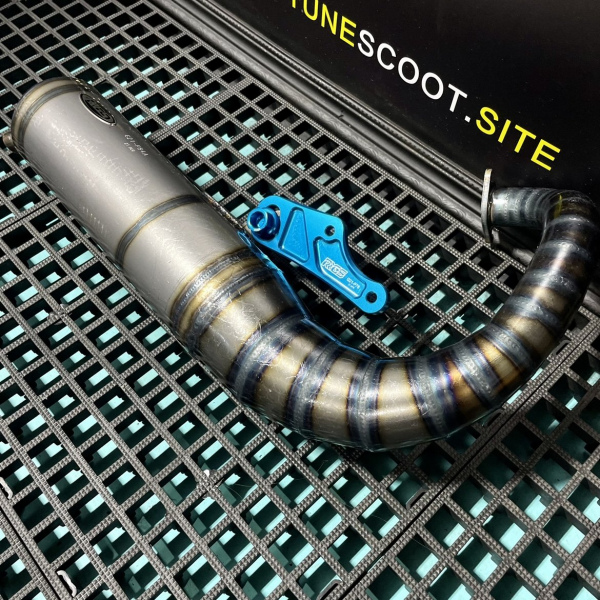 Exhaust pipe for Honda DIO50 125-150cc modification  - 3