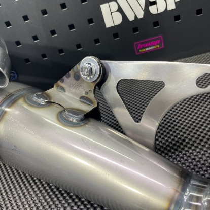 Exhaust pipe for Bws100 4VP V8 with carbon fiber tube  - pictures 6 - rights to use Tunescoot