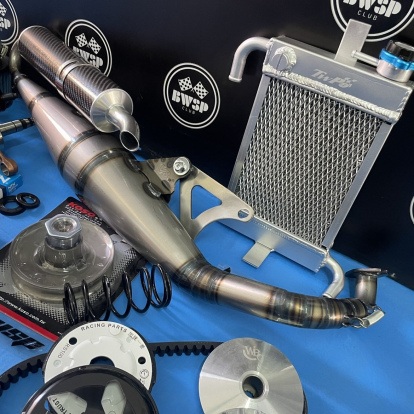 Big bore set 130cc for Bws100 4VP plug and play water cooling kit  - pictures 3 - rights to use Tunescoot