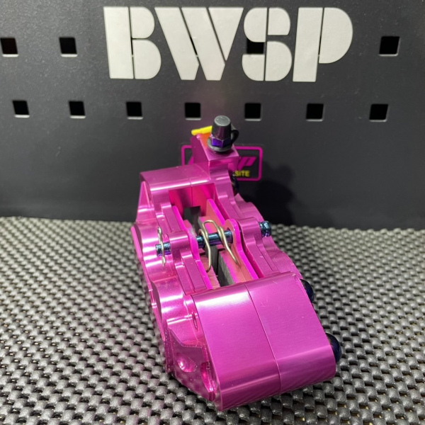 Universal 4 piston brake caliper for scooter Dio Jog Elite Ruckus Bws Address Nmax Smax  - pictures 5 - rights to use Tunescoot