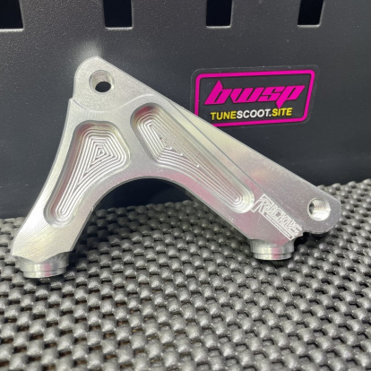 Bracket for Ruckus 4 piston brake caliper billet adapter  - pictures 1 - rights to use Tunescoot