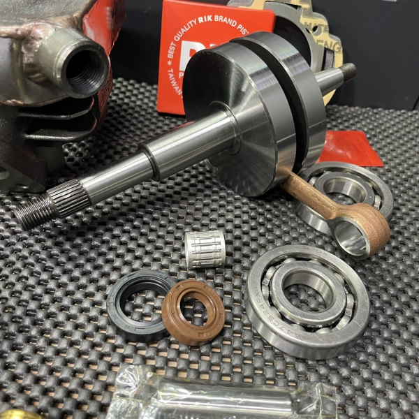 DIO50 big bore kit 125cc cylinder 55mm water cooled forged crankshaft 52.6mm - pictures 4 - rights to use Tunescoot