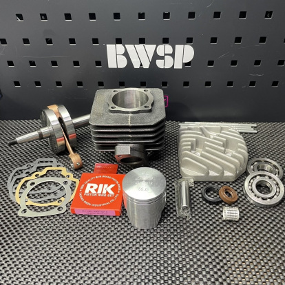 DIO50 125cc big bore kit air cooled 55mm cylinder set 52.6mm forged crankshaft  - 2 DIO50 125cc big bore kit air cooled 55mm cylinder set 52.6mm forged crankshaft  - 2