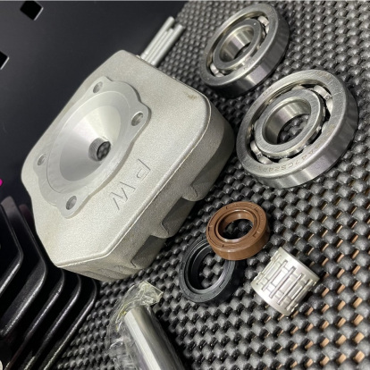 DIO50 125cc big bore kit air cooled 55mm cylinder set 52.6mm forged crankshaft  - 10 DIO50 125cc big bore kit air cooled 55mm cylinder set 52.6mm forged crankshaft  - 10