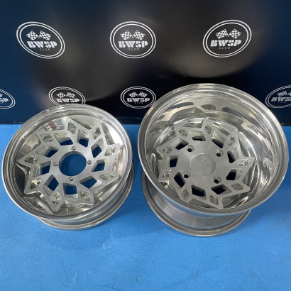 Rims for Ruckus fatty wheel set front 12*4 4/90 and rear 12*8 4/110 sunflower - pictures 1 - rights to use Tunescoot