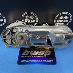 CVT cover for JOG90 3WF engine chrome transmission lid - pictures 1 - rights to use Tunescoot