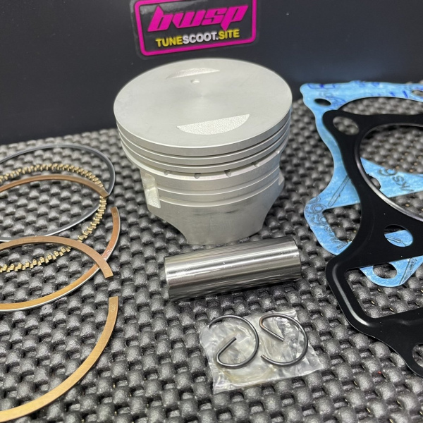 Piston kit 61mm for ADDRESS V125 with 14mm pin  - pictures 2 - rights to use Tunescoot