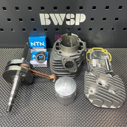 Big bore kit 130cc for Yamaha Bws100 4VP cylinder 56mm crankshaft 53mm  - pictures 1 - rights to use Tunescoot Big bore kit 130cc for Yamaha Bws100 4VP cylinder 56mm crankshaft 53mm  - pictures 1 - rights to use Tunescoot