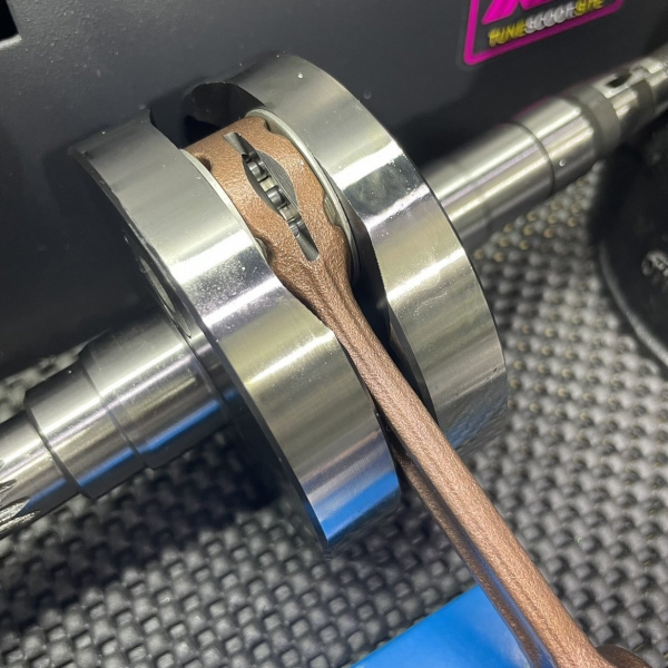 Big bore kit 130cc Bws100 4VP water cooling 56mm cylinder 53mm crankshaft - pictures 9 - rights to use Tunescoot